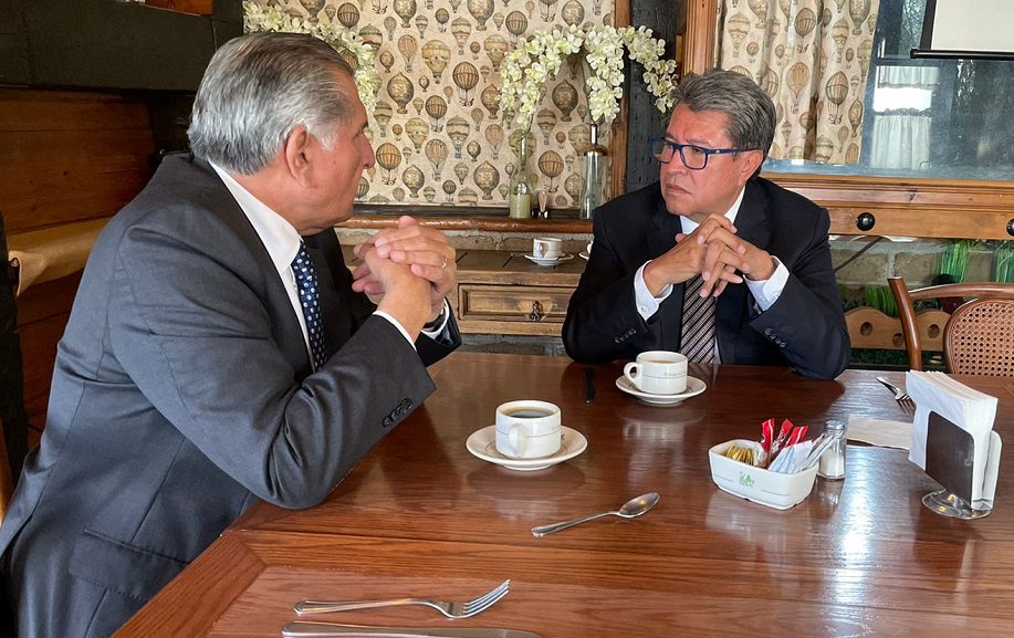 Monreal y adán augusto